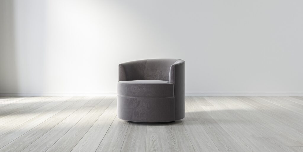 saatva luna swivel chair