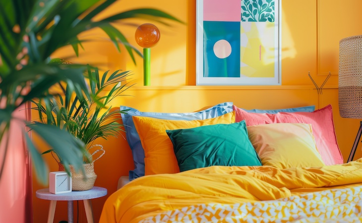 5 Ways to Try the Dopamine Bedroom Decor Trend