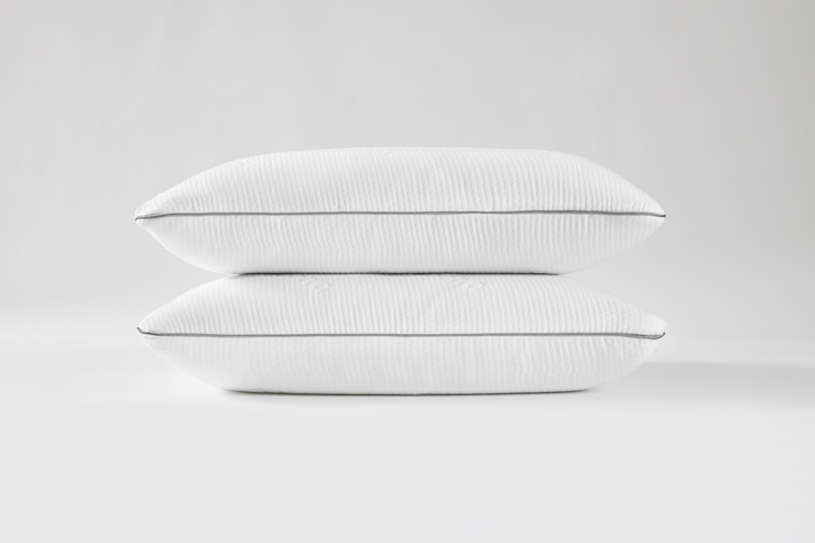 saatva graphite memory foam pillow