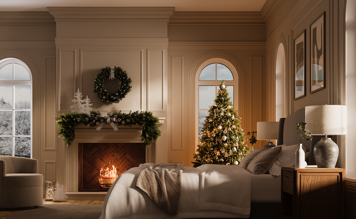 10 Ways to Decorate Your Bedroom for the Holidays
